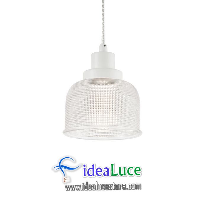 Lampadario sospensione Ideal Lux Ruby SP1 BIANCO 153056