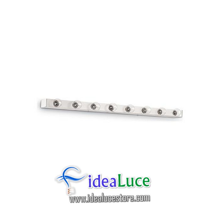 Lampada da parete Applique Ideal Lux Prive` Ap8 Bianco 159522