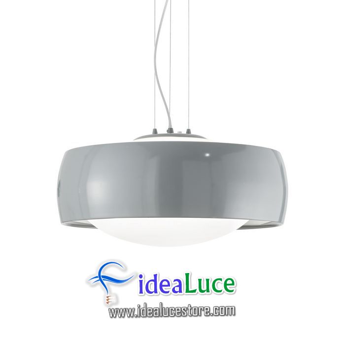 Lampadario sospensione Ideal Lux Comfort SP1 GRIGIO 159560