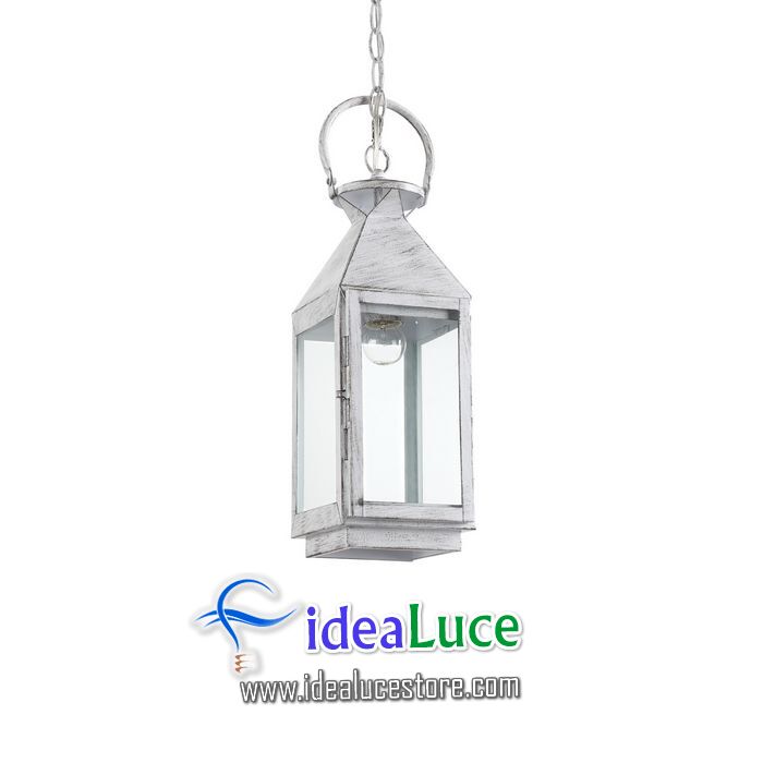 Lampadario sospensione Ideal Lux Mermaid SP1 SMALL BIANCO ANTICO 166773 Lampadario sospensione Ideal Lux Mermaid SP1 SMALL BIANCO ANTICO 166773