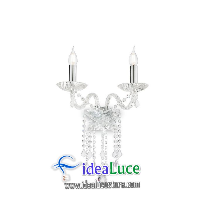 Lampada da parete Applique Ideal Lux Amadeus AP2 168746