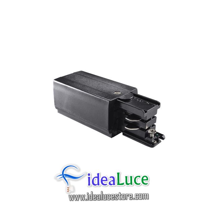 Link Trimless Main Connector Right Black Ideal Lux 169606