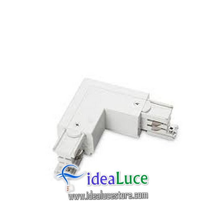 Link Trimless L-connector Left White Ideal Lux 169705