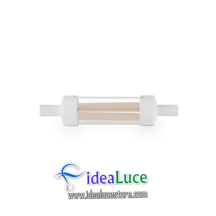 Confezione da 10 Lampadine Led Ideal Lux CLASSIC R7s 6W 850Lm 3000K 189109