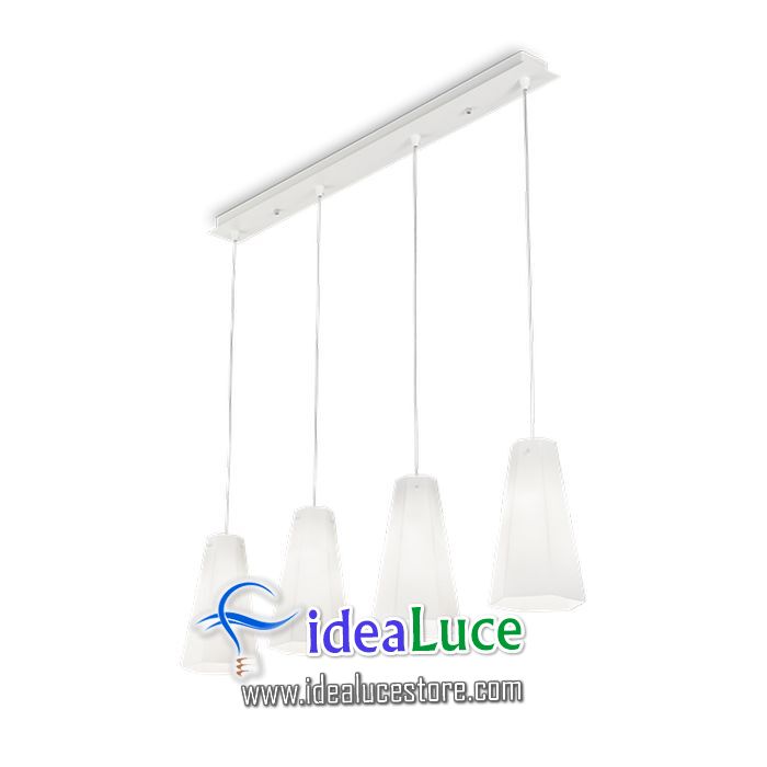 Lampadario sospensione Ideal Lux Cairo Sp4 D15 208183