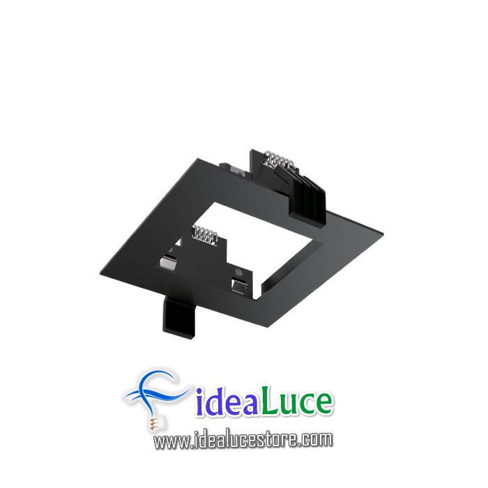 Dynamic Frame Square Black Ideal Lux 208732