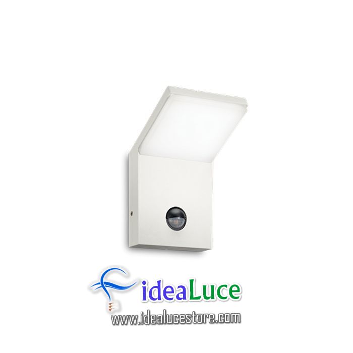 Lampada da parete Applique Ideal Lux Style Ap1 Sensor Bianco 209852