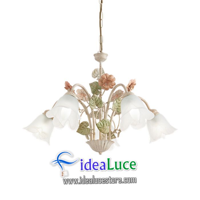 Lampadario sospensione Ideal Lux Valentina Sp5 220659 Lampadario sospensione Ideal Lux Valentina Sp5 220659