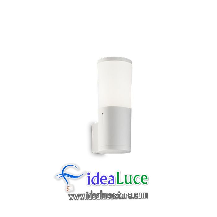 Lampada da parete Applique Ideal Lux Amelia Ap1 Bianco 221939