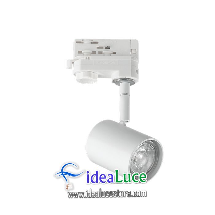 Lampada Ideal Lux Spot Track Bianco 229706