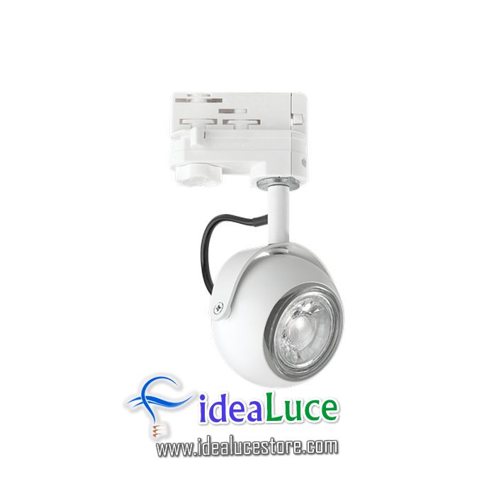 Lampada Ideal Lux Lunare Track Bianco 229737