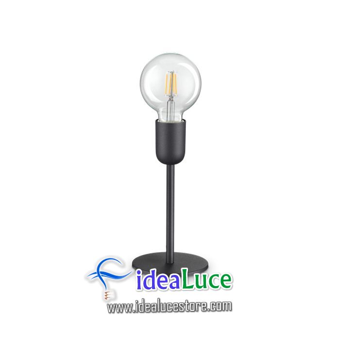 Lampada da tavolo Ideal Lux Microphone Tl1 Nero 232485
