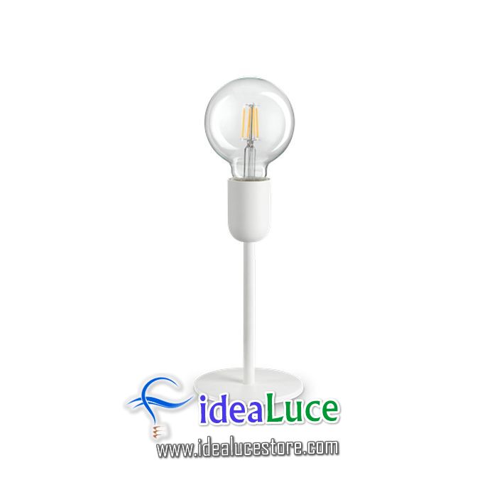 Lampada da tavolo Ideal Lux Microphone Tl1 Bianco 232508