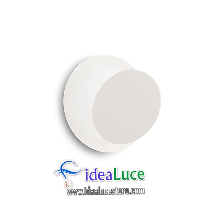 Lampada da parete Applique Ideal Lux Tick Ap Bianco 238975