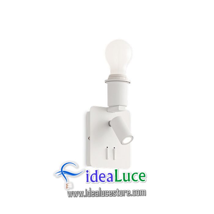 Lampada Ideal Lux Gea Map2 Square Bianco 239521