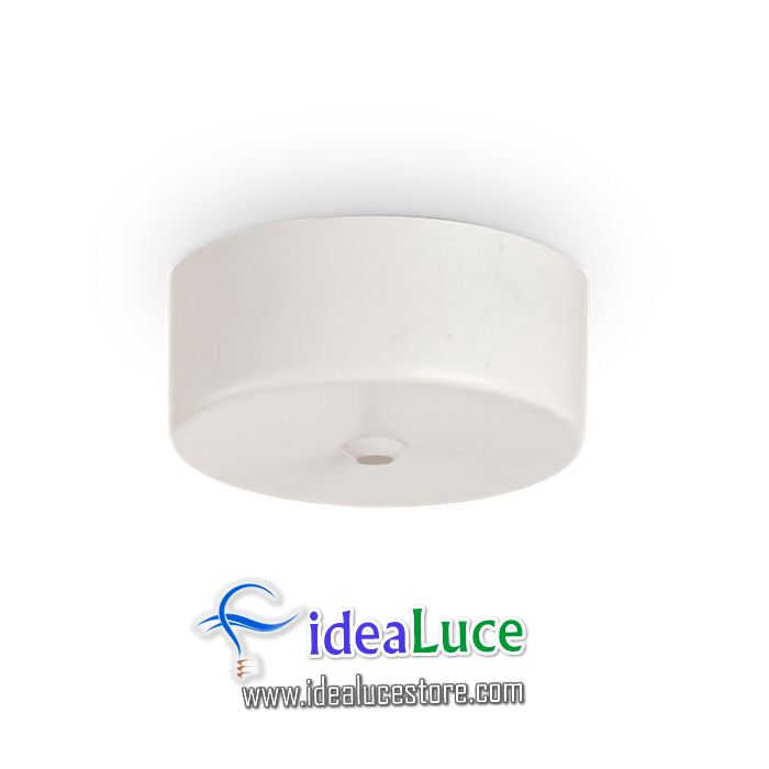 Lampada Ideal Lux Rosone Magnetico 1 Luce Bianco 244235
