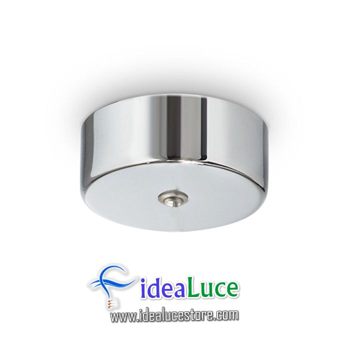 Rosone Magnetico 1 Luce Cromo Ideal Lux 244259
