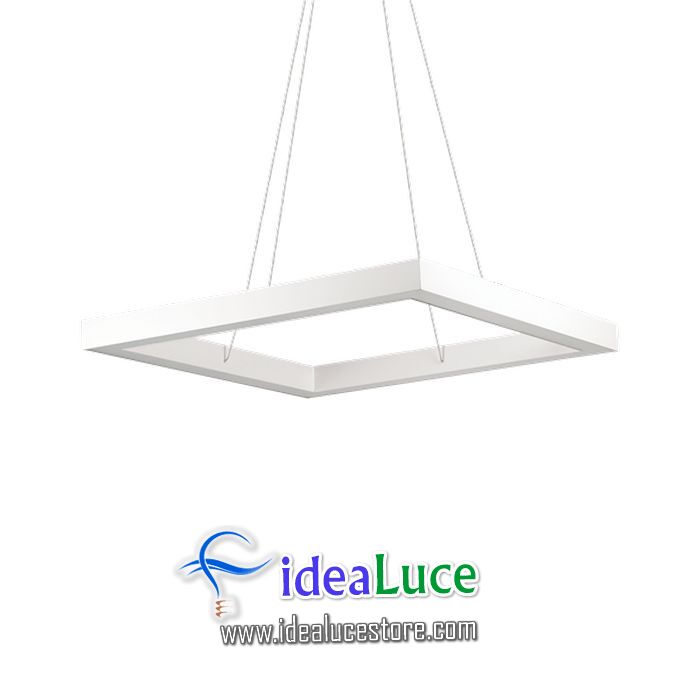Lampada Ideal Lux Oracle D60 Square Bianco 245683