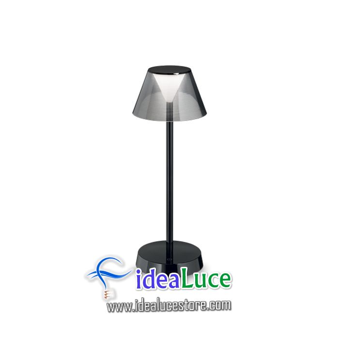Lampada da tavolo Ideal Lux Lolita Tl Nero 250274