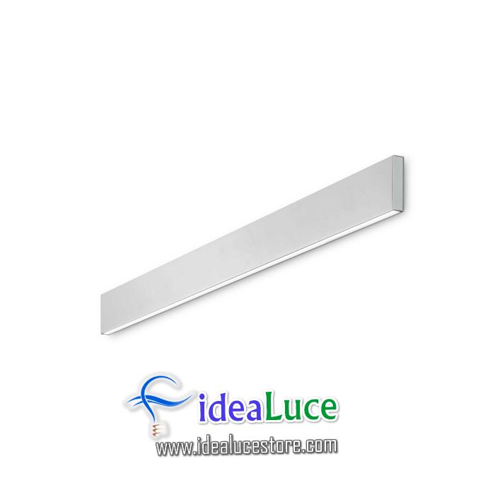 Lampada da parete Applique Ideal Lux Linus Ap Wh 4000k 268095