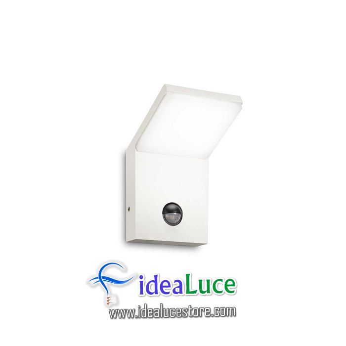 Lampada da parete Applique Ideal Lux Style Ap Sensor Bianco 3000k 269146
