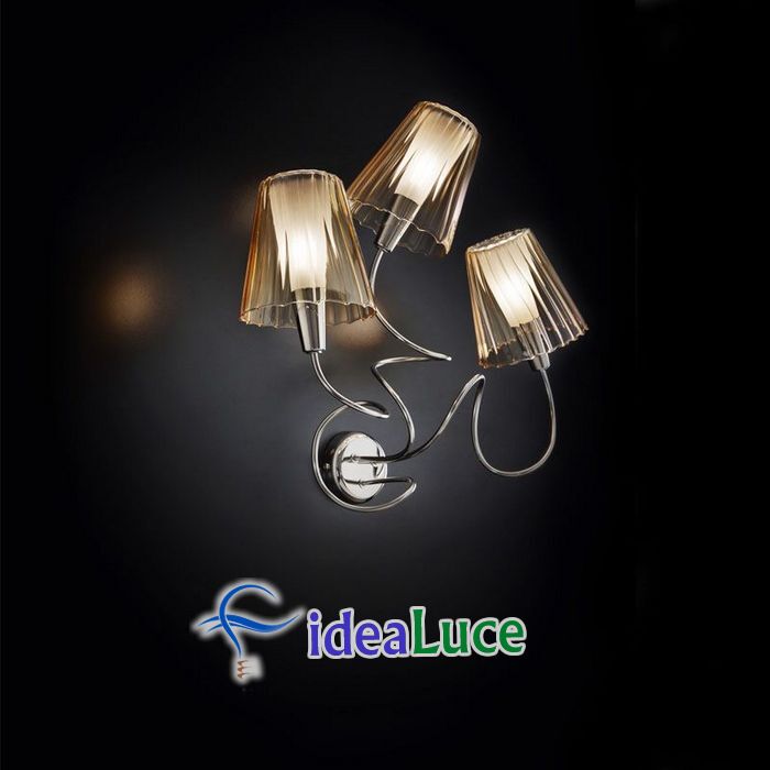 Lampada da Parete Applique Metal Lux Aria 231.103.06