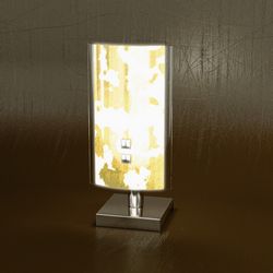 Lampada da Tavolo Top Light Shadow Foglia Oro 1088 P FO