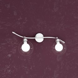 Lampada da Parete Applique Top Light Willow 1098/F2 BI