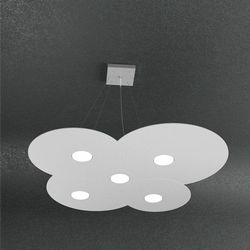 Sospensione Top Light Cloud Led Grigia 1128/S5 GR