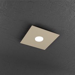 Plafoniera Top Light Plate Led Sabbia 1129/PL1 SA