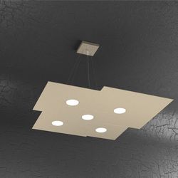 Sospensione Top Light Plate Led Sabbia 1129/S5 SA