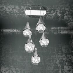 Sospensione Top Light Drop Cromo 1134/S5TP CR