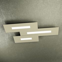 Plafoniera Top Light Wally Led Sabbia 1138/M3 SA