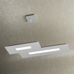 Sospensione Top Light Wally Led Grigia 1138/S2 Gr