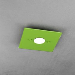 Plafoniera Top Light Path Led Verde 1141/PL1 VE