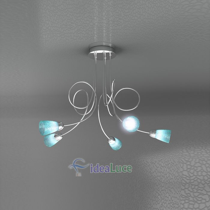 Plafoniera Top Light Feeling Net 1011/PL5 HA Plafoniera Top Light Feeling Net 1011/PL5 HA