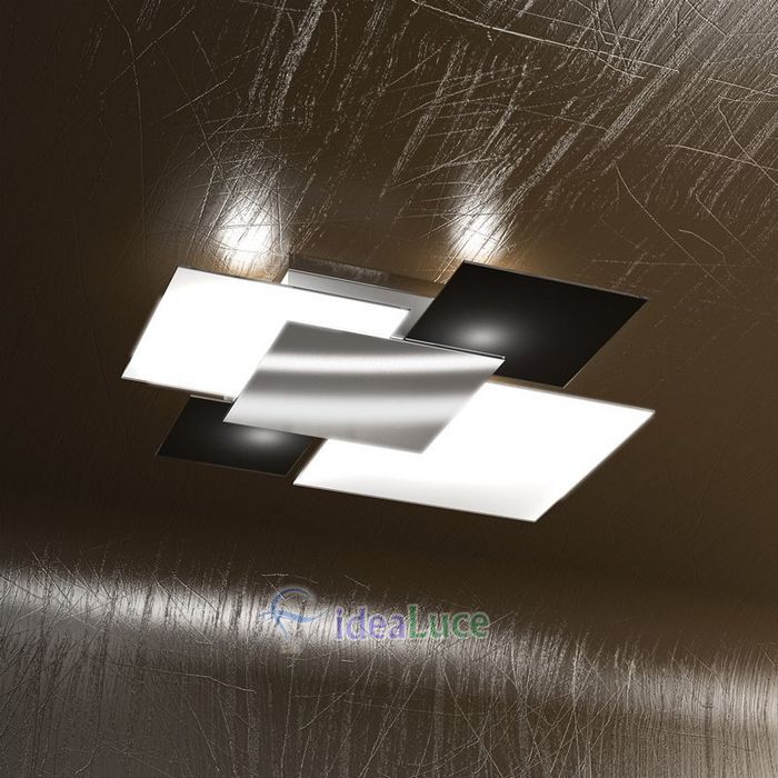 Plafoniera Top Light Shadow Nera 1088 PL 70 NE Plafoniera Top Light Shadow Nera 1088 PL 70 NE