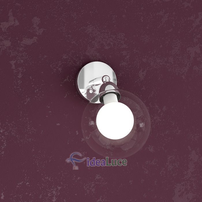 Lampada da Parete Applique Top Light Willow 1098/F1 BI Lampada da Parete Applique Top Light Willow 1098/F1 BI