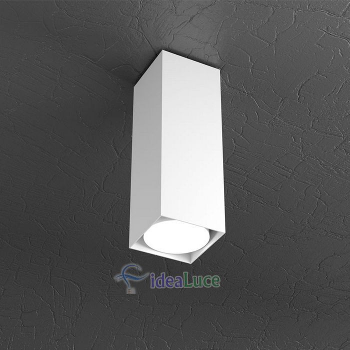 Plafoniera Top Light Plate Led Bianca 1129/PL25 BI