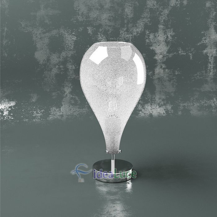 Lampada da Tavolo Top Light Drop Graniglia 1134/P GR