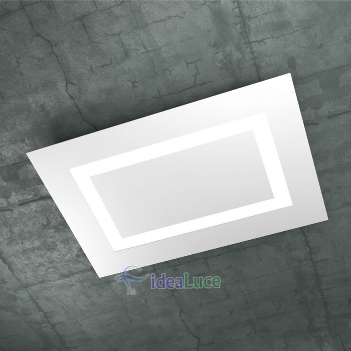 Plafoniera Top Light Carpet Led Bianca 1137/RG BI Plafoniera Top Light Carpet Led Bianca 1137/RG BI