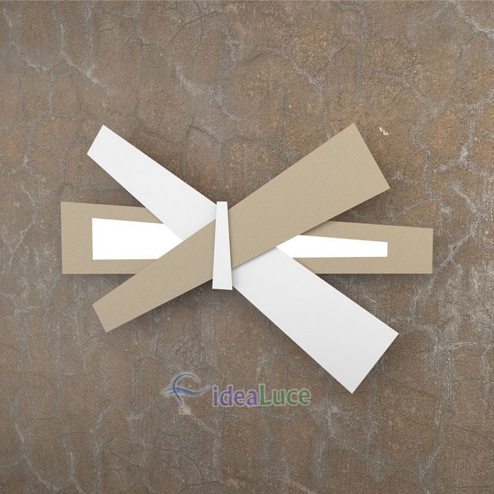 Plafoniera Top Light Ribbon Led Bianco-Sabbia 1139/A65 BS Plafoniera Top Light Ribbon Led Bianco-Sabbia 1139/A65 BS