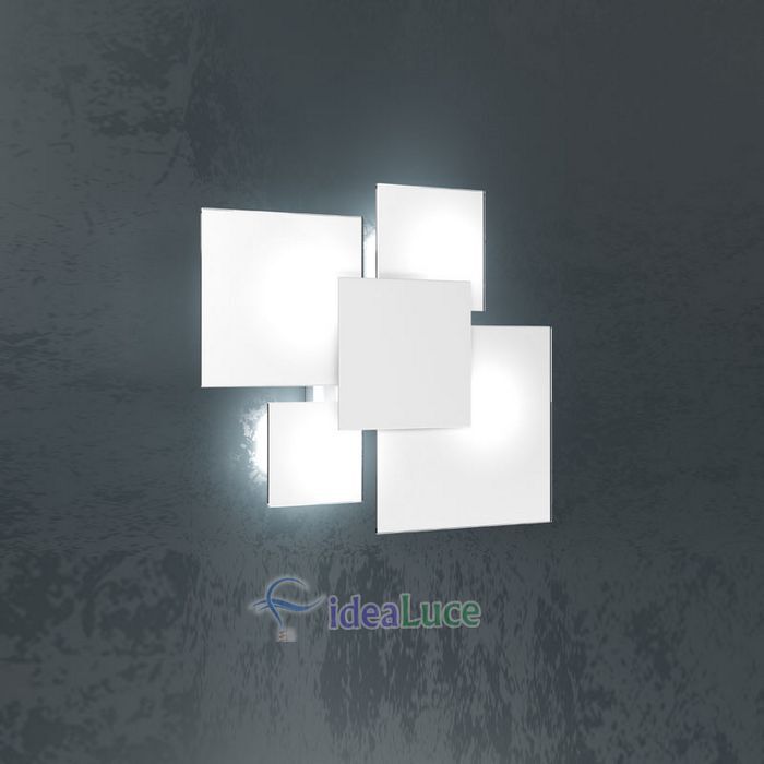 Plafoniera Top Light Upgrade Bianco 1148/45 BI