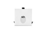 Segnapasso da incasso Beneito Faure LUKY 2W IP54 Bianco alluminio 3.200K 3999